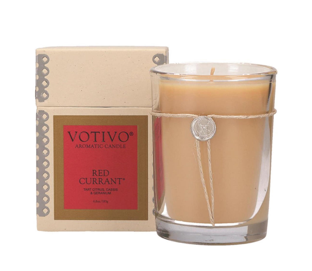Aromatic Red Current Candle