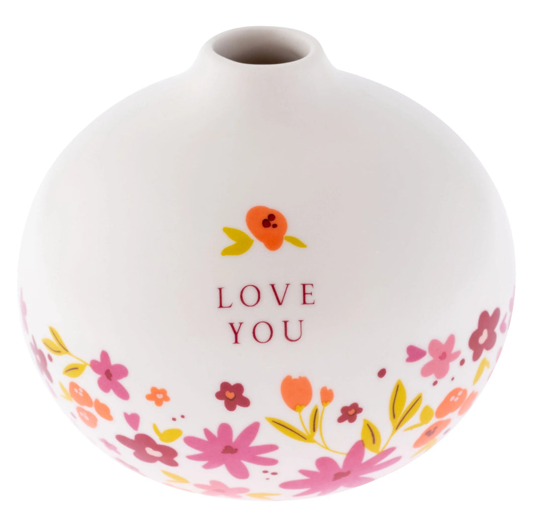 “Love You” Bud Vase
