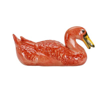 Load image into Gallery viewer, Orange Ceramic Duck
