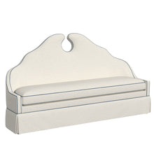 Load image into Gallery viewer, 84” Keyhole Skirted Bench Collection

