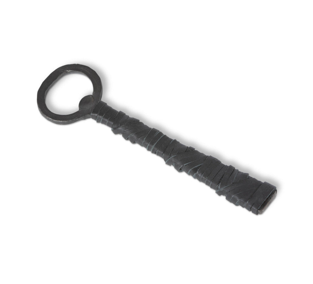 Leather Wrapped Bottle Opener