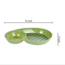 Load image into Gallery viewer, Golf Themed Melamine Chip &amp; Dip Platter
