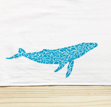 Load image into Gallery viewer, Humpback Whale w/ Arctic Wildlife Tea Towel

