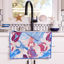Load image into Gallery viewer, Sandy Claws Microfiber Dish Towel
