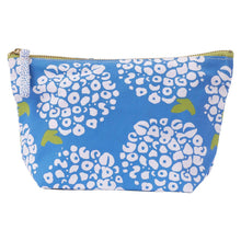 Load image into Gallery viewer, Blue Hydrangea Canvas Pouch
