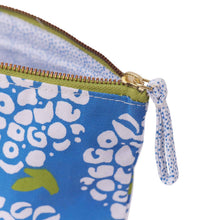 Load image into Gallery viewer, Blue Hydrangea Canvas Pouch
