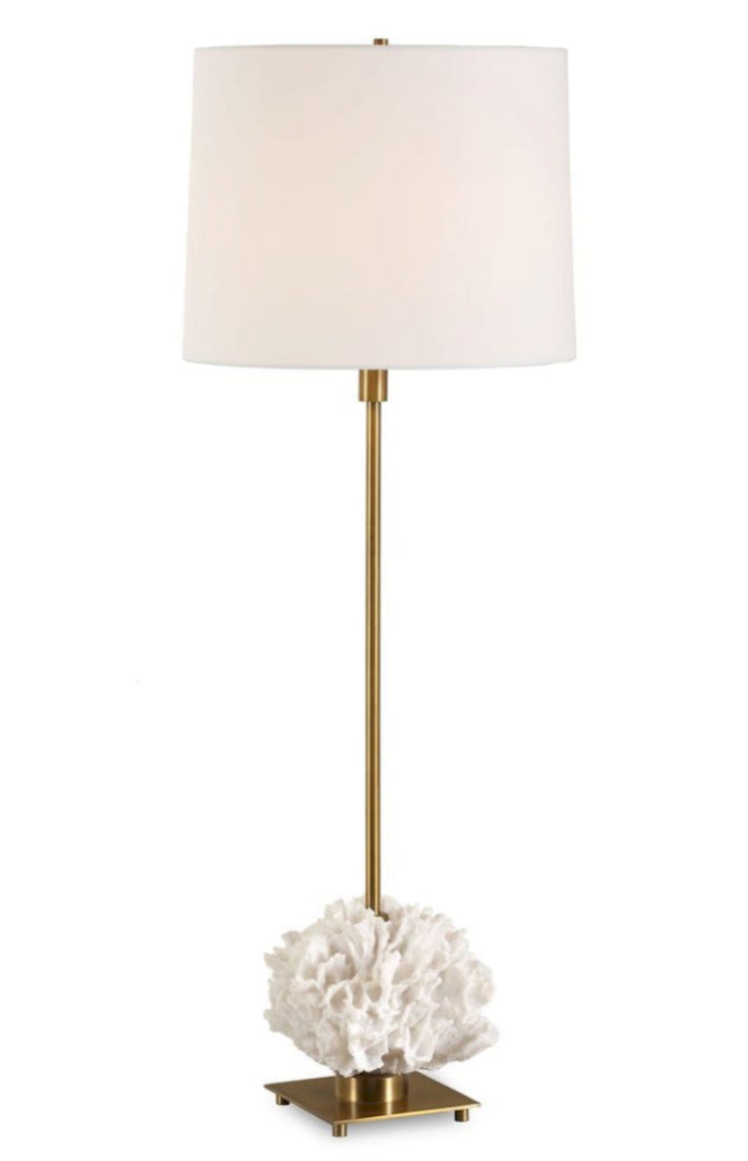 Coral Buffet Lamp