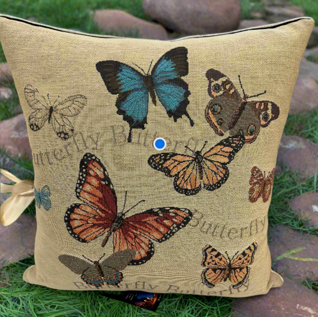 Butterfly Accent Pillow