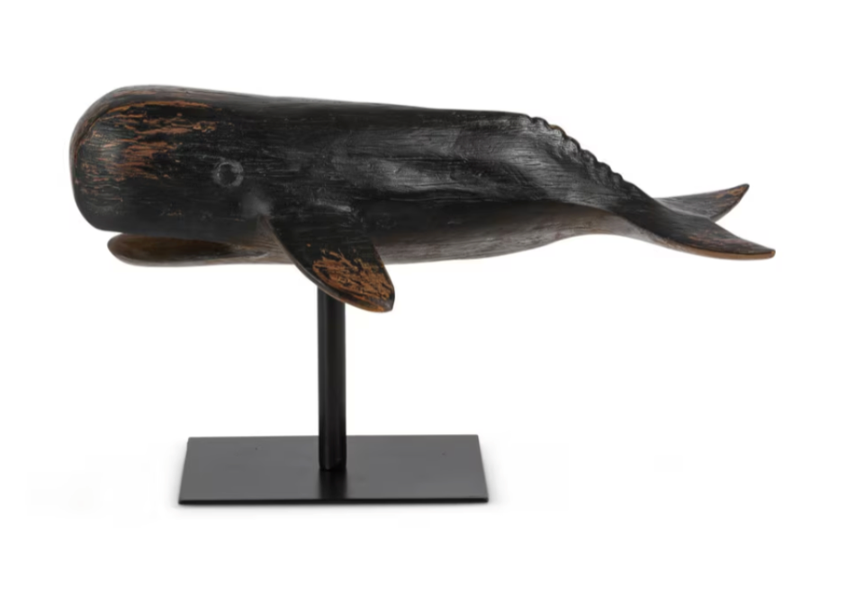 Resin Whale On Stand Collection