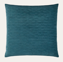 Load image into Gallery viewer, Pleated Peacock Throw Pillow
