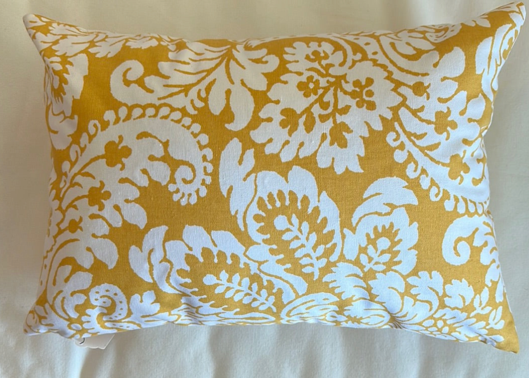 Yellow Outdoor Pillow