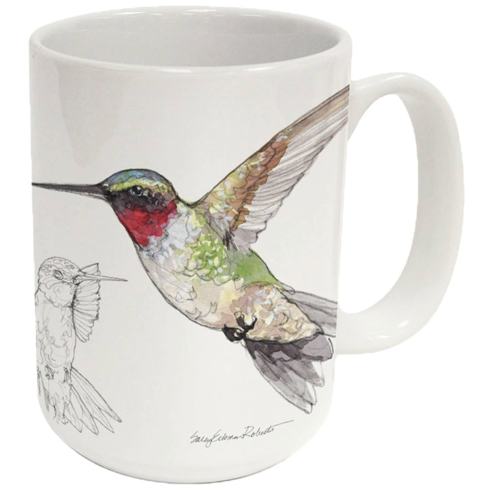 Hummingbird Ceramic Mug