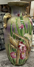 Load image into Gallery viewer, Vintage Hand-Painted Floral Vase
