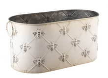 Load image into Gallery viewer, Embossed Bee Oval Planter Collection
