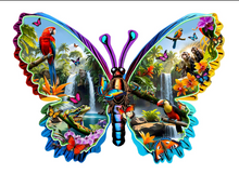 Load image into Gallery viewer, Forest Creatures Shape Puzzle 1000 pc
