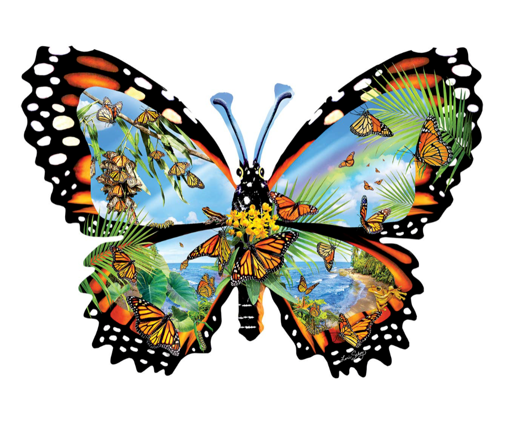 Ode To The Monarch Butterfly Puzzle 1000 pc