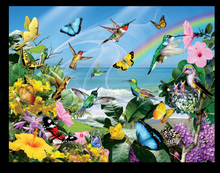 Load image into Gallery viewer, Hummingbirds at the Beach Puzzle 500 pc
