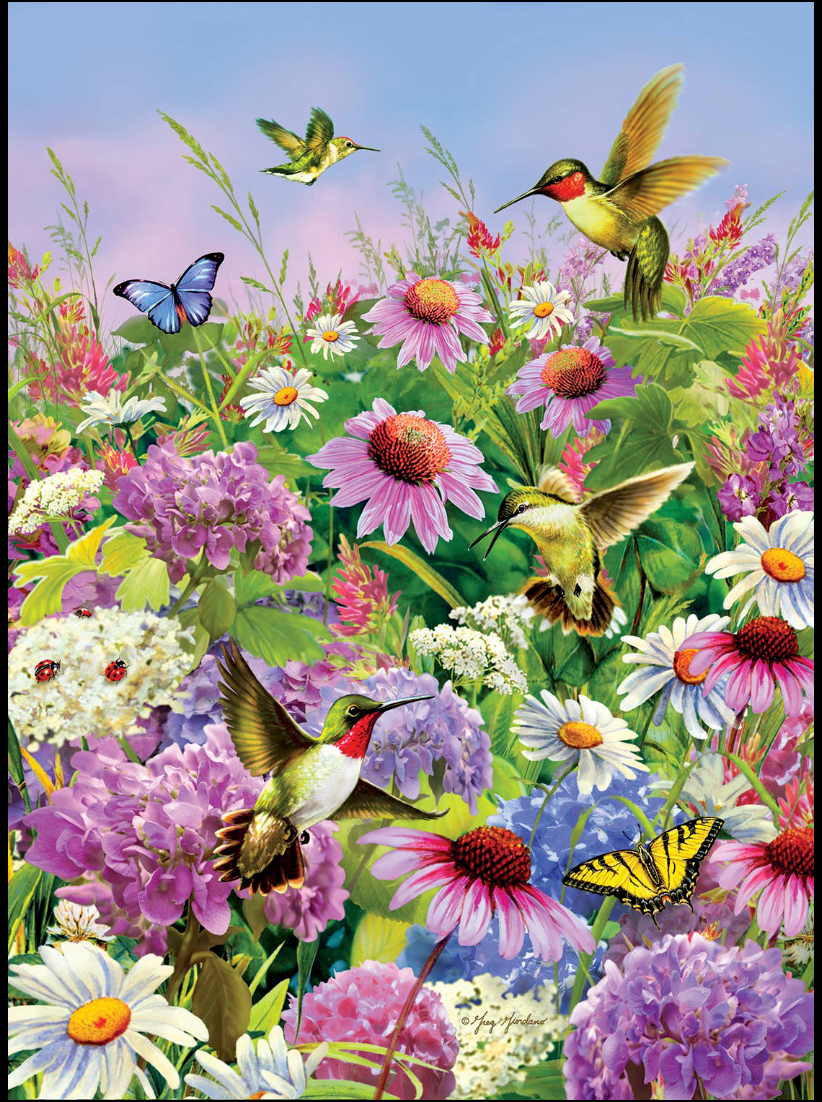 Garden Flight 300 pc Puzzle