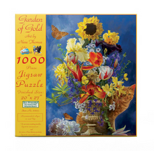 Load image into Gallery viewer, Garden of Gold 1000 pc Puzzle
