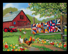 Load image into Gallery viewer, Quilts On The Farm Puzzle 500 pc
