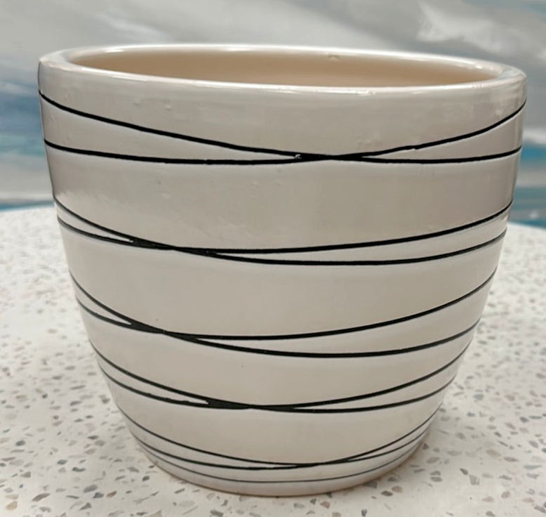 Black & White Planter Collection