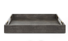 Load image into Gallery viewer, Gray Shagreen Tray
