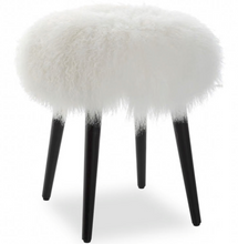 Load image into Gallery viewer, Sheep Wool Accent Stool
