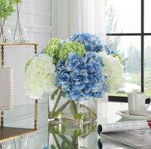 Load image into Gallery viewer, Providence Hydrangea Faux Flower Bouquet
