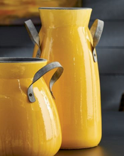 Load image into Gallery viewer, Yellow Milk Jug Vase
