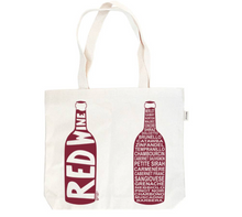 Load image into Gallery viewer, Red Wine Double Bottle Tote
