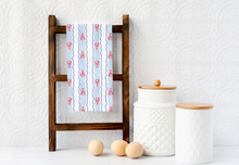 Load image into Gallery viewer, Lobster Striped Kitchen Tea/Dish Towel
