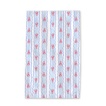 Load image into Gallery viewer, Lobster Striped Kitchen Tea/Dish Towel
