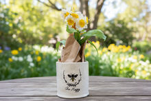 Load image into Gallery viewer, “Bee Happy” Planter w/ Floral
