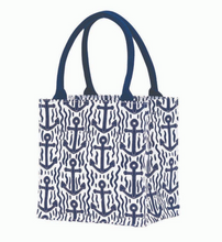 Load image into Gallery viewer, Blue Anchor Reusable Gift Bag Tote
