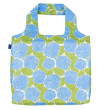 Load image into Gallery viewer, Blue Hydrangeas&#39; Reusable Shopper Tote Bag
