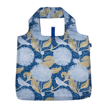 Load image into Gallery viewer, Chrysanthemum/Birds Reusable Shopper Tote Bag
