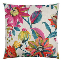 Load image into Gallery viewer, Confetti Multi-Color Flowers Accent Pillow
