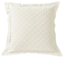 Load image into Gallery viewer, Diamond Quilted Linen &amp; Cotton Bedding Collection
