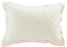 Load image into Gallery viewer, Diamond Quilted Linen &amp; Cotton Bedding Collection

