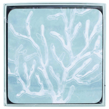 Load image into Gallery viewer, Cerulean Sea Coral Coasters Set/4
