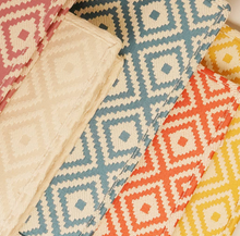 Load image into Gallery viewer, Orange Geometric Pattern Tote Bag
