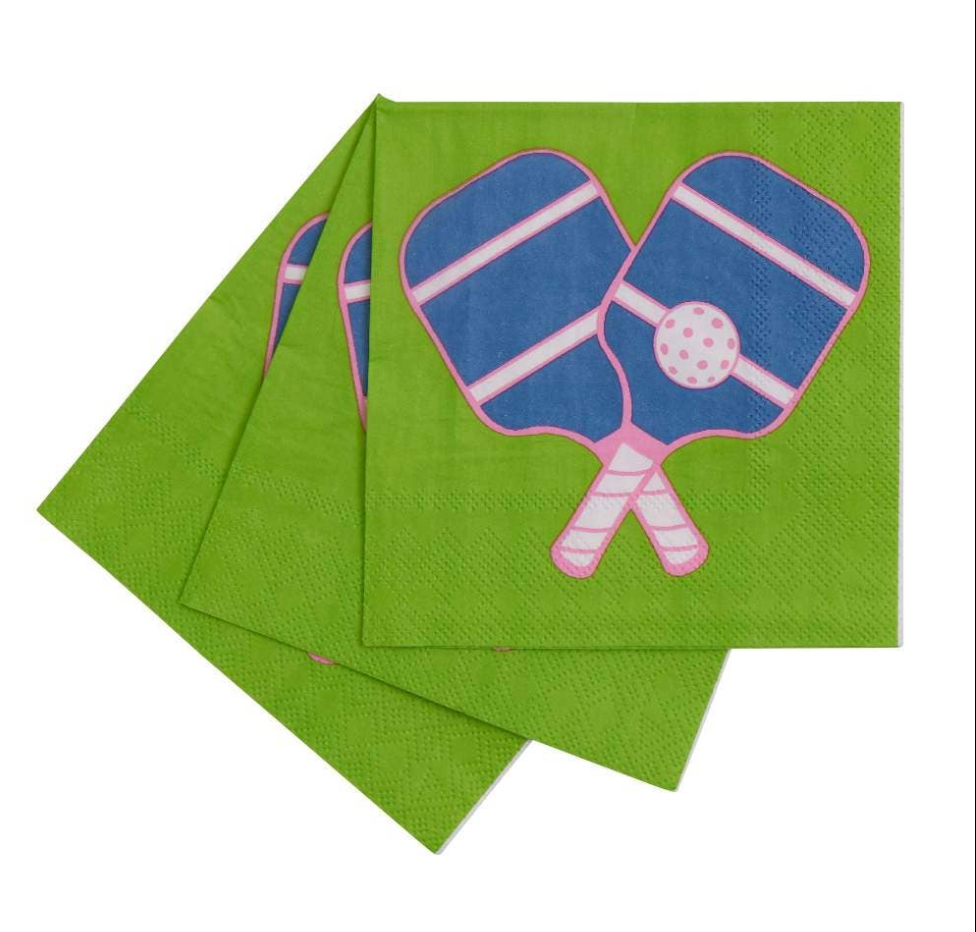 Pickleball Paper Cocktail Napkins