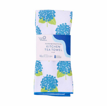Load image into Gallery viewer, Hydrangea Microfiber Kitchen Dish/Tea Towel
