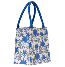 Load image into Gallery viewer, Tilly Blue Green Itsy Bitsy Reusable Gift Bag/Tote
