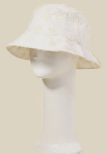 Load image into Gallery viewer, Flower Embroidered Bucket Hat
