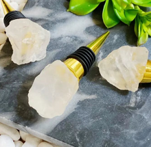 Load image into Gallery viewer, Semi-Precious Stone Assortment Wine Stopper Collection
