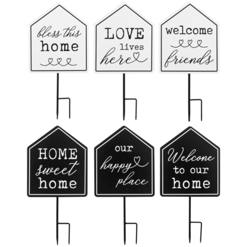 House Greeting Yard Stake Collection