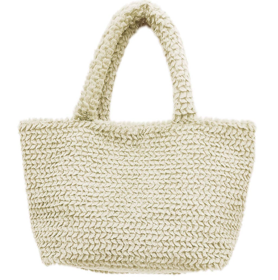 Fuzzy Tote Bag Collection
