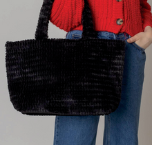 Load image into Gallery viewer, Fuzzy Tote Bag Collection
