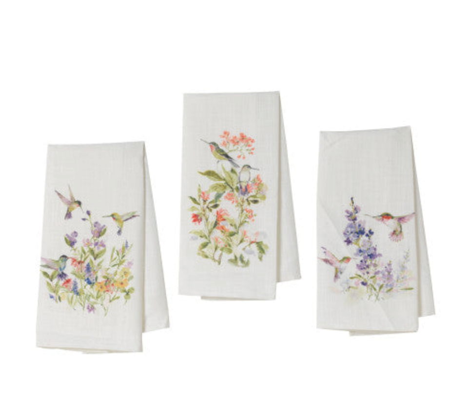 Hummingbird Tea/Dish Towel Collection